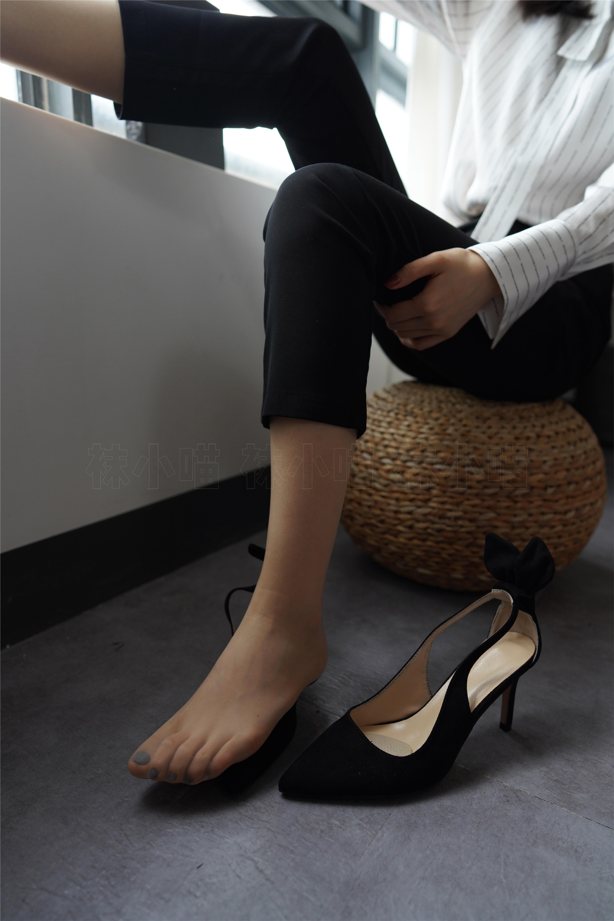 KittyWawa袜小喵  KT168 《吃我一脚》